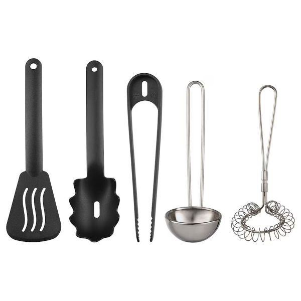 5-Piece Toy Kitchen Utensil Set – Multicolour