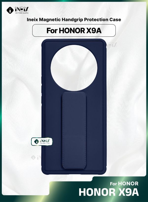3-in-1 Magnetic  Hand Grip with Stand Case Cover for Honor X9a